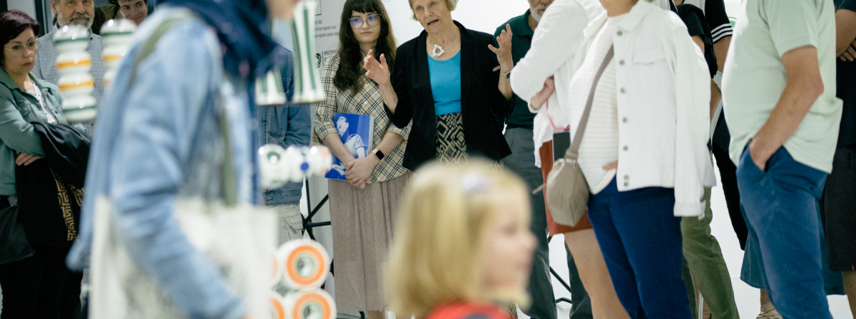 rozloučení s výstavou oživený předmět | prohlídka s šárkou radovou | workshop